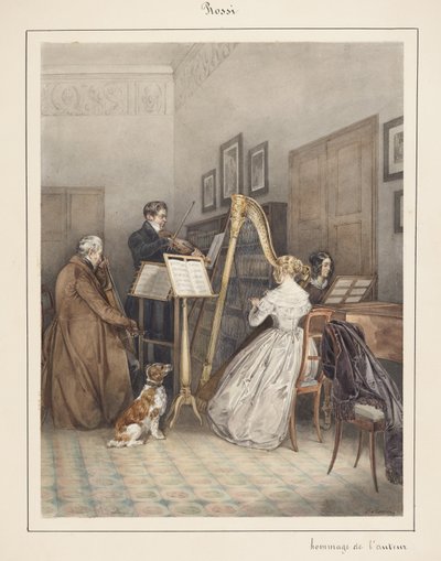 The Music Party by L. Rossi